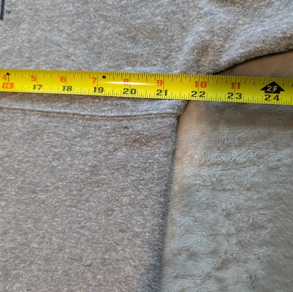 League Collegiate Georgetown Long Sleeve Spirit Jersey Triblend Hoyas Large - Picture 4 of 8